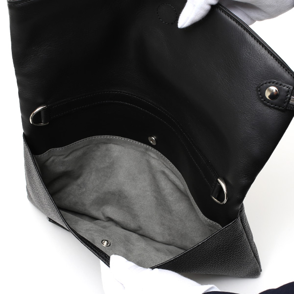 クラッチバッグ メンズ 本革 日本製 ブランド ブラック 黒 黒色 小さめ セカンドバッグ ミニ ショルダーバッグ 肩掛け 鞄 カバン 高級 30代 2way ファイブウッズ(FIVE WOODS) HORIZON(ホライズン) #39241