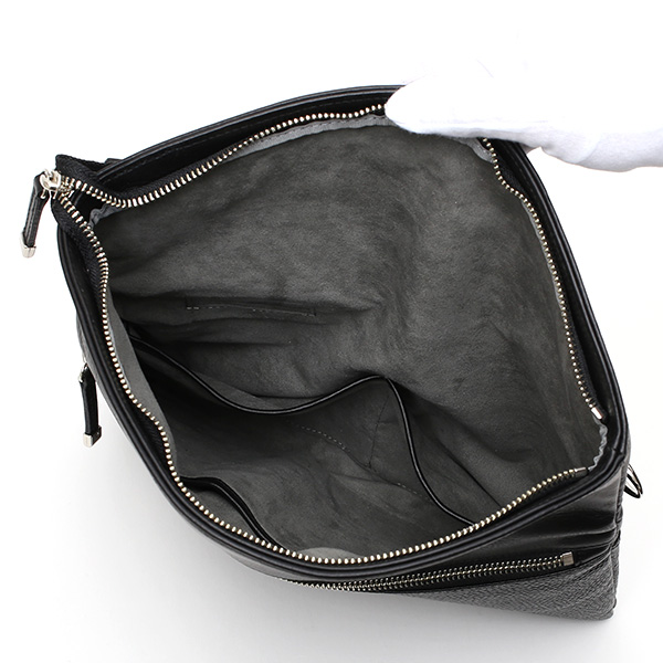 クラッチバッグ メンズ 本革 日本製 ブランド ブラック 黒 黒色 小さめ セカンドバッグ ミニ ショルダーバッグ 肩掛け 鞄 カバン 高級 30代 2way ファイブウッズ(FIVE WOODS) HORIZON(ホライズン) #39241