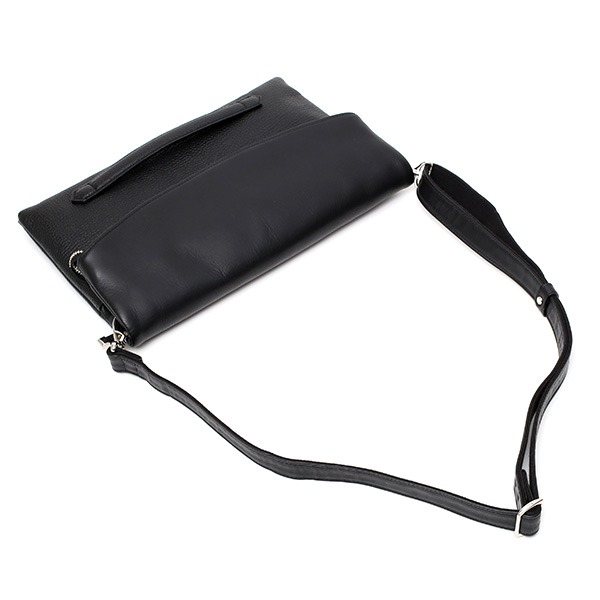 クラッチバッグ メンズ 本革 日本製 ブランド ブラック 黒 黒色 小さめ セカンドバッグ ミニ ショルダーバッグ 肩掛け 鞄 カバン 高級 30代 2way ファイブウッズ(FIVE WOODS) HORIZON(ホライズン) #39241