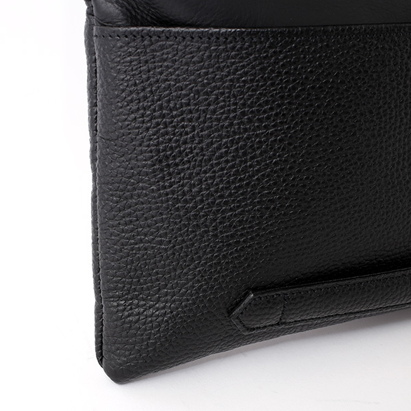 クラッチバッグ メンズ 本革 日本製 ブランド ブラック 黒 黒色 小さめ セカンドバッグ ミニ ショルダーバッグ 肩掛け 鞄 カバン 高級 30代 2way ファイブウッズ(FIVE WOODS) HORIZON(ホライズン) #39241