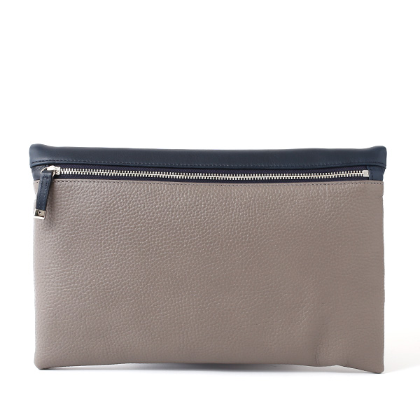  クラッチバッグ メンズ 本革 日本製 ブランド グレー グレイ 灰色 小さめ セカンドバッグ ミニ ショルダーバッグ 肩掛け 鞄 カバン 高級 30代 2way ファイブウッズ(FIVE WOODS) HORIZON(ホライズン) #39241