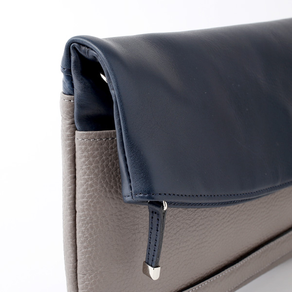  クラッチバッグ メンズ 本革 日本製 ブランド グレー グレイ 灰色 小さめ セカンドバッグ ミニ ショルダーバッグ 肩掛け 鞄 カバン 高級 30代 2way ファイブウッズ(FIVE WOODS) HORIZON(ホライズン) #39241