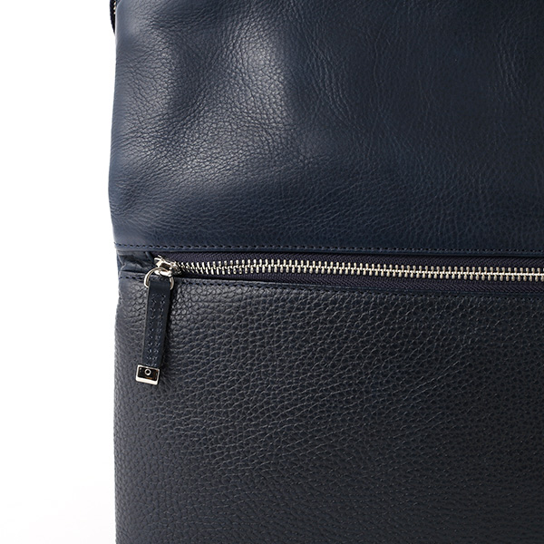  クラッチバッグ メンズ 本革 日本製 ブランド ブルー ネイビー 青色 小さめ セカンドバッグ ミニ ショルダーバッグ 肩掛け 鞄 カバン 高級 30代 2way ファイブウッズ(FIVE WOODS) HORIZON(ホライズン) #39241