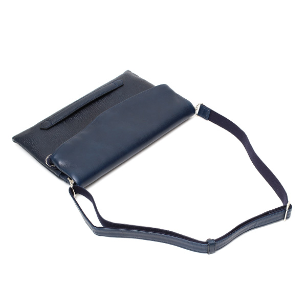  クラッチバッグ メンズ 本革 日本製 ブランド ブルー ネイビー 青色 小さめ セカンドバッグ ミニ ショルダーバッグ 肩掛け 鞄 カバン 高級 30代 2way ファイブウッズ(FIVE WOODS) HORIZON(ホライズン) #39241