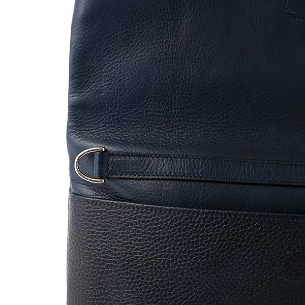  クラッチバッグ メンズ 本革 日本製 ブランド ブルー ネイビー 青色 小さめ セカンドバッグ ミニ ショルダーバッグ 肩掛け 鞄 カバン 高級 30代 2way ファイブウッズ(FIVE WOODS) HORIZON(ホライズン) #39241