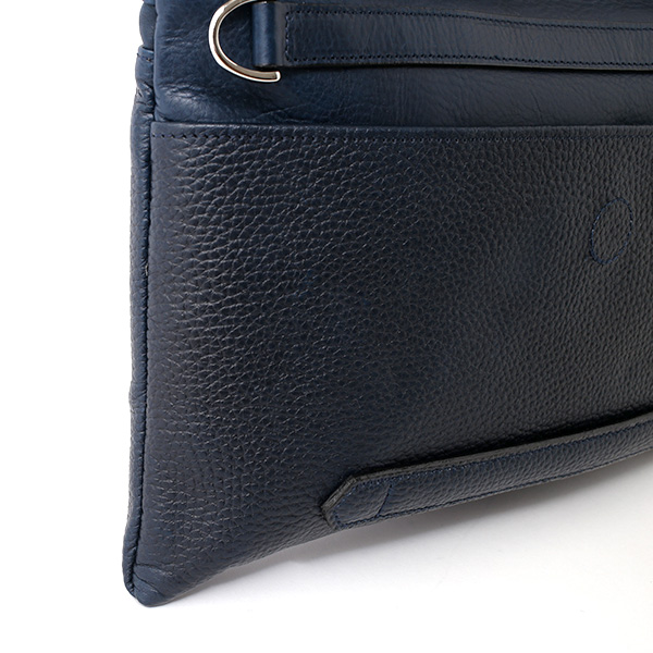  クラッチバッグ メンズ 本革 日本製 ブランド ブルー ネイビー 青色 小さめ セカンドバッグ ミニ ショルダーバッグ 肩掛け 鞄 カバン 高級 30代 2way ファイブウッズ(FIVE WOODS) HORIZON(ホライズン) #39241