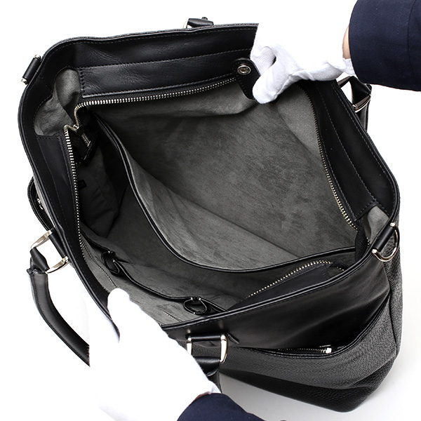 トートバッグ メンズ 本革 日本製 ブラック 黒 黒色 ビジネスバッグ ショルダーベルト付き 肩掛け 大容量 大きい 無地 鞄 カバン 通勤 通学 オシャレ ファイブウッズ(FIVE WOODS) HORIZON(ホライズン) #39242