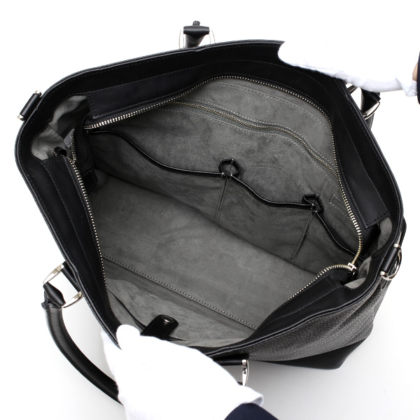 トートバッグ メンズ 本革 日本製 ブラック 黒 黒色 ビジネスバッグ ショルダーベルト付き 肩掛け 大容量 大きい 無地 鞄 カバン 通勤 通学 オシャレ ファイブウッズ(FIVE WOODS) HORIZON(ホライズン) #39242