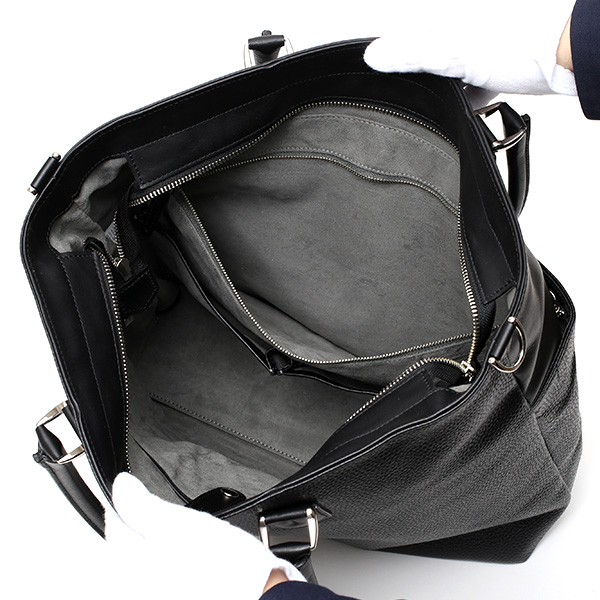 トートバッグ メンズ 本革 日本製 ブラック 黒 黒色 ビジネスバッグ ショルダーベルト付き 肩掛け 大容量 大きい 無地 鞄 カバン 通勤 通学 オシャレ ファイブウッズ(FIVE WOODS) HORIZON(ホライズン) #39242