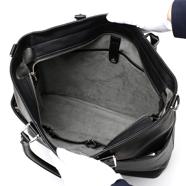 トートバッグ メンズ 本革 日本製 ブラック 黒 黒色 ビジネスバッグ ショルダーベルト付き 肩掛け 大容量 大きい 無地 鞄 カバン 通勤 通学 オシャレ ファイブウッズ(FIVE WOODS) HORIZON(ホライズン) #39242