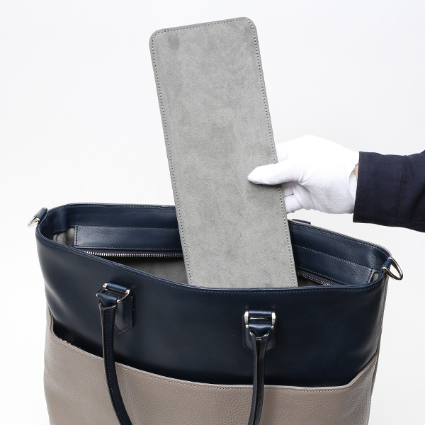トートバッグ メンズ 本革 日本製 グレー グレイ 灰色 ビジネスバッグ ショルダーベルト付き 肩掛け 大容量 大きい 無地 鞄 カバン 通勤 通学 オシャレ ファイブウッズ(FIVE WOODS) HORIZON(ホライズン) #39242