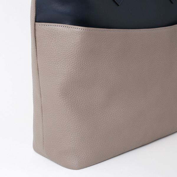 トートバッグ メンズ 本革 日本製 グレー グレイ 灰色 ビジネスバッグ ショルダーベルト付き 肩掛け 大容量 大きい 無地 鞄 カバン 通勤 通学 オシャレ ファイブウッズ(FIVE WOODS) HORIZON(ホライズン) #39242