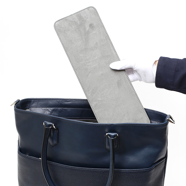  トートバッグ メンズ 本革 日本製 ブルー ネイビー 青色 ビジネスバッグ ショルダーベルト付き 肩掛け 大容量 大きい 無地 鞄 カバン 通勤 通学 オシャレ ファイブウッズ(FIVE WOODS) HORIZON(ホライズン) #39242