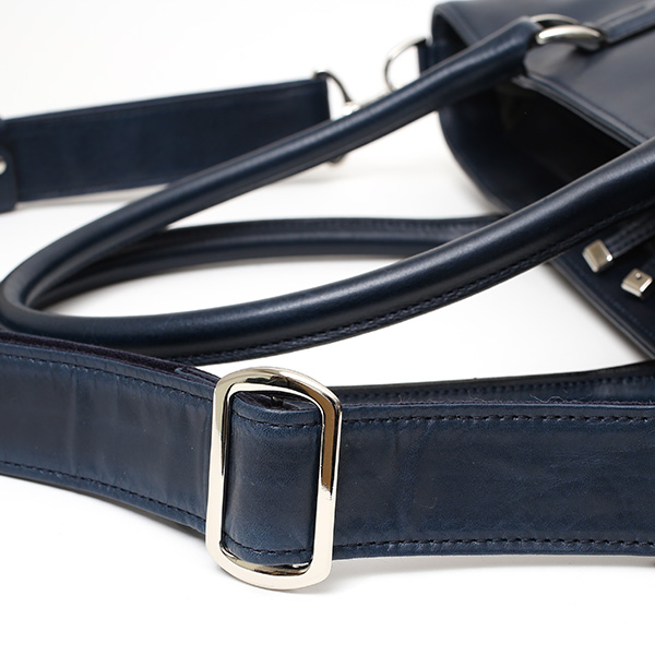  トートバッグ メンズ 本革 日本製 ブルー ネイビー 青色 ビジネスバッグ ショルダーベルト付き 肩掛け 大容量 大きい 無地 鞄 カバン 通勤 通学 オシャレ ファイブウッズ(FIVE WOODS) HORIZON(ホライズン) #39242