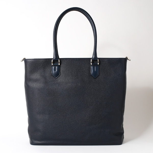  トートバッグ メンズ 本革 日本製 ブルー ネイビー 青色 ビジネスバッグ ショルダーベルト付き 肩掛け 大容量 大きい 無地 鞄 カバン 通勤 通学 オシャレ ファイブウッズ(FIVE WOODS) HORIZON(ホライズン) #39242