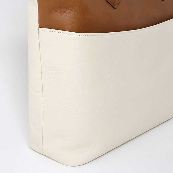 トートバッグ メンズ 本革 日本製 ベージュ 肌色 ビジネスバッグ ショルダーベルト付き 肩掛け 大容量 大きい 無地 鞄 カバン 通勤 通学 オシャレ ファイブウッズ(FIVE WOODS) HORIZON(ホライズン) #39242