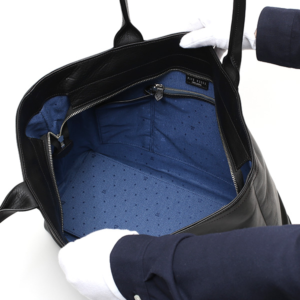 トートバッグ メンズ 本革 日本製 ブラック 黒 黒色 無地 ビジネスバッグ 鞄 カバン 高級 シンプル 大容量 大きめ オシャレ 通勤 通学 ファイブウッズ(FIVE WOODS) PLATEAU(プラトウ) #39174