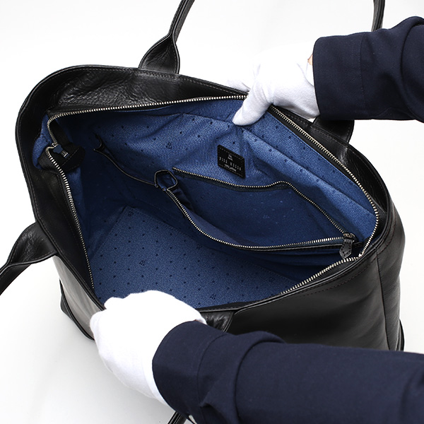 トートバッグ メンズ 本革 日本製 ブラック 黒 黒色 無地 ビジネスバッグ 鞄 カバン 高級 シンプル 大容量 大きめ オシャレ 通勤 通学 ファイブウッズ(FIVE WOODS) PLATEAU(プラトウ) #39174