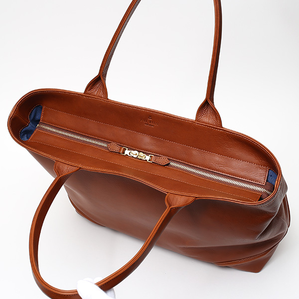  トートバッグ メンズ 本革 日本製 ブラウン 茶 茶色 無地 ビジネスバッグ 鞄 カバン 高級 シンプル 大容量 大きめ オシャレ 通勤 通学 ファイブウッズ(FIVE WOODS) PLATEAU(プラトウ) #39174