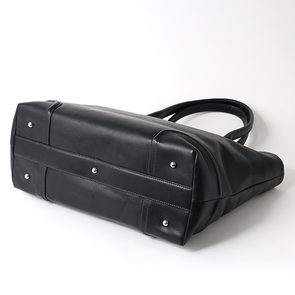  トートバッグ メンズ 本革 日本製 ブルー ネイビー 青色 無地 ビジネスバッグ 鞄 カバン 高級 シンプル 大容量 大きめ オシャレ 通勤 通学 ファイブウッズ(FIVE WOODS) PLATEAU(プラトウ) #39174