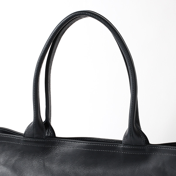  トートバッグ メンズ 本革 日本製 ブルー ネイビー 青色 無地 ビジネスバッグ 鞄 カバン 高級 シンプル 大容量 大きめ オシャレ 通勤 通学 ファイブウッズ(FIVE WOODS) PLATEAU(プラトウ) #39174