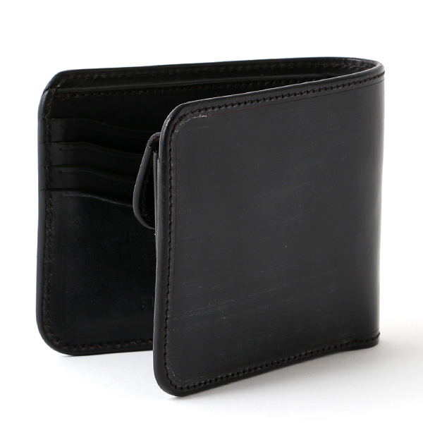  財布 メンズ 二つ折り 本革 ブライドルレザー 日本製 ブランド ブラック 黒 黒色 小銭入れあり コインケース オシャレ 高級 シンプル 大人 プレゼント ファイブウッズ(FIVE WOODS) CASK(キャスク) #38054