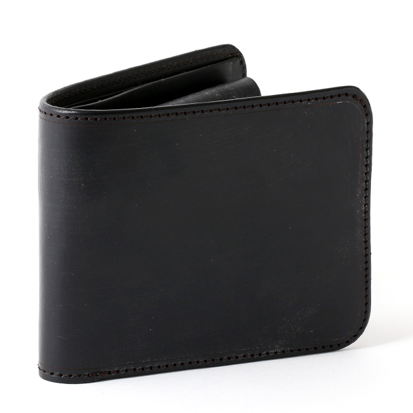  財布 メンズ 二つ折り 本革 ブライドルレザー 日本製 ブランド ブラック 黒 黒色 小銭入れあり コインケース オシャレ 高級 シンプル 大人 プレゼント ファイブウッズ(FIVE WOODS) CASK(キャスク) #38054