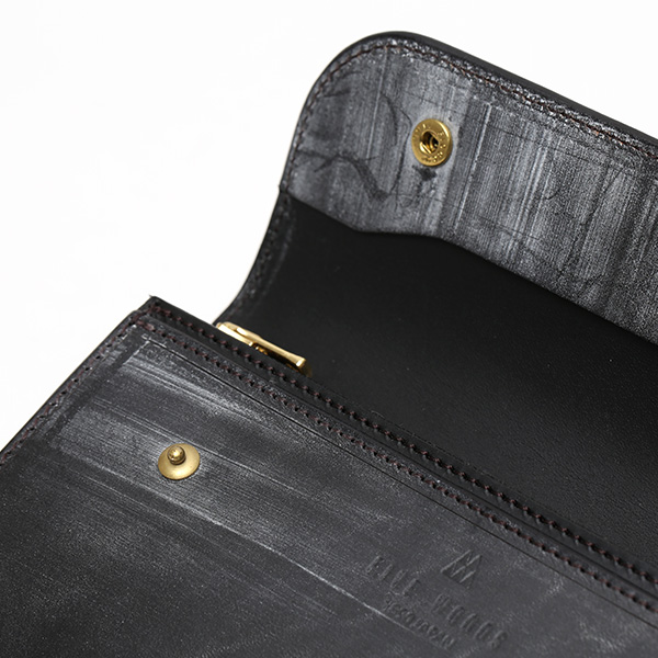  長財布 メンズ 長財布 本革 ブライドルレザー 日本製 ブランド ブラック 黒 黒色 小銭入れあり コインケース オシャレ 高級 シンプル 大人 ファイブウッズ(FIVE WOODS) CASK(キャスク) #38057