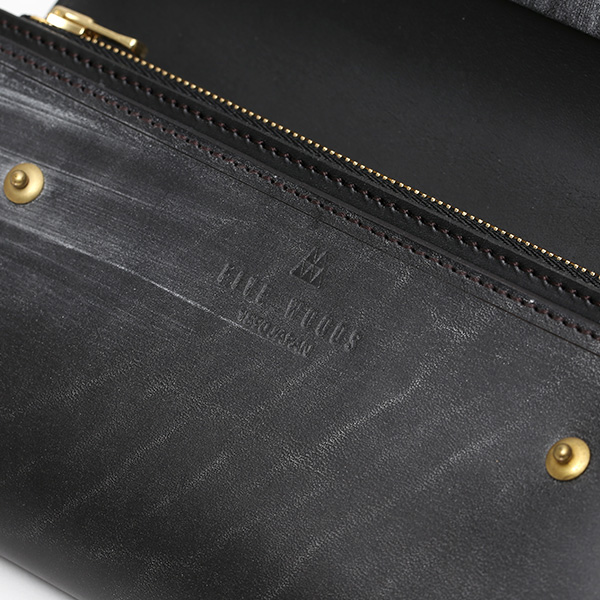  長財布 メンズ 長財布 本革 ブライドルレザー 日本製 ブランド ブラック 黒 黒色 小銭入れあり コインケース オシャレ 高級 シンプル 大人 ファイブウッズ(FIVE WOODS) CASK(キャスク) #38057