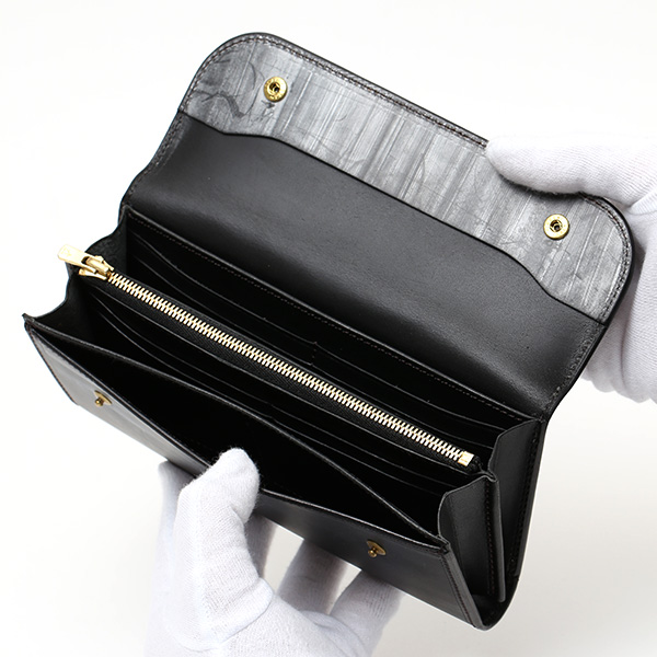  長財布 メンズ 長財布 本革 ブライドルレザー 日本製 ブランド ブラック 黒 黒色 小銭入れあり コインケース オシャレ 高級 シンプル 大人 ファイブウッズ(FIVE WOODS) CASK(キャスク) #38057