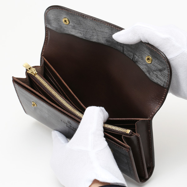 長財布 メンズ 長財布 本革 ブライドルレザー 日本製 ブランド ダークブラウン ブラウン 茶 茶色 小銭入れあり コインケース オシャレ 高級 シンプル 大人 ファイブウッズ(FIVE WOODS) CASK(キャスク) #38057