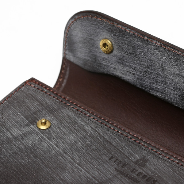 長財布 メンズ 長財布 本革 ブライドルレザー 日本製 ブランド ダークブラウン ブラウン 茶 茶色 小銭入れあり コインケース オシャレ 高級 シンプル 大人 ファイブウッズ(FIVE WOODS) CASK(キャスク) #38057