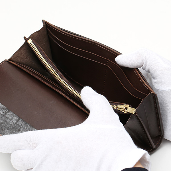 長財布 メンズ 長財布 本革 ブライドルレザー 日本製 ブランド ダークブラウン ブラウン 茶 茶色 小銭入れあり コインケース オシャレ 高級 シンプル 大人 ファイブウッズ(FIVE WOODS) CASK(キャスク) #38057