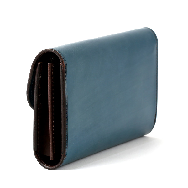  長財布 メンズ 長財布 本革 ブライドルレザー 日本製 ブランド ブルー ネイビー 青色 小銭入れあり コインケース オシャレ 高級 シンプル 大人 ファイブウッズ(FIVE WOODS) CASK(キャスク) #38057