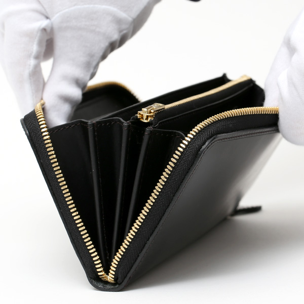  長財布 メンズ ラウンドファスナー 財布 本革 ブライドルレザー 日本製 ブランド ブラック 黒 黒色 小銭入れあり コインケース オシャレ 高級 シンプル 大人 ファイブウッズ(FIVE WOODS) CASK(キャスク) #38057