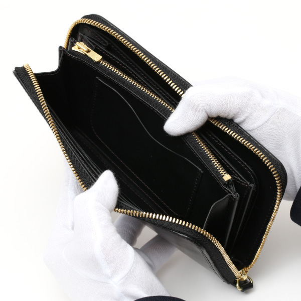  長財布 メンズ ラウンドファスナー 財布 本革 ブライドルレザー 日本製 ブランド ブラック 黒 黒色 小銭入れあり コインケース オシャレ 高級 シンプル 大人 ファイブウッズ(FIVE WOODS) CASK(キャスク) #38057