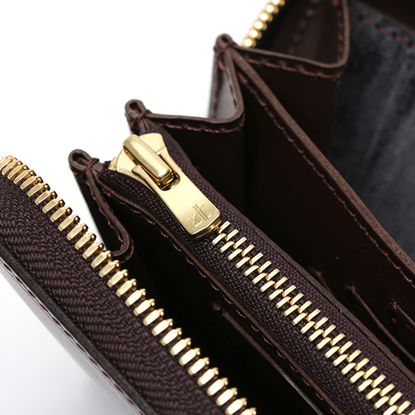 長財布 メンズ ラウンドファスナー 財布 本革 ブライドルレザー 日本製 ブランド ダークブラウン ブラウン 茶 茶色 小銭入れあり コインケース オシャレ 高級 シンプル 大人 ファイブウッズ(FIVE WOODS) CASK(キャスク) #38057