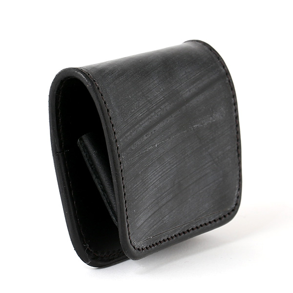  小銭入れ メンズ ブランド 本革 ブライドルレザー コインケース ブラック 黒 黒色 日本製 オシャレ 高級 財布 シンプル 大人 ファイブウッズ(FIVE WOODS) CASK(キャスク) #38062