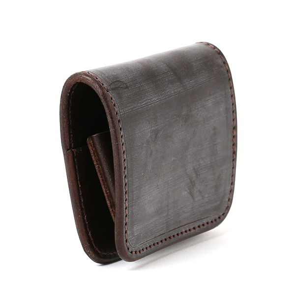  小銭入れ メンズ ブランド 本革 ブライドルレザー コインケース ダークブラウン ブラウン 茶 茶色 日本製 オシャレ 高級 財布 シンプル 大人 ファイブウッズ(FIVE WOODS) CASK(キャスク) #38062