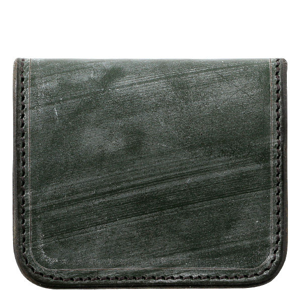 ファイブウッズ(FIVE WOODS) CASK(キャスク) ブライドルレザー 小銭入れ モスグリーン