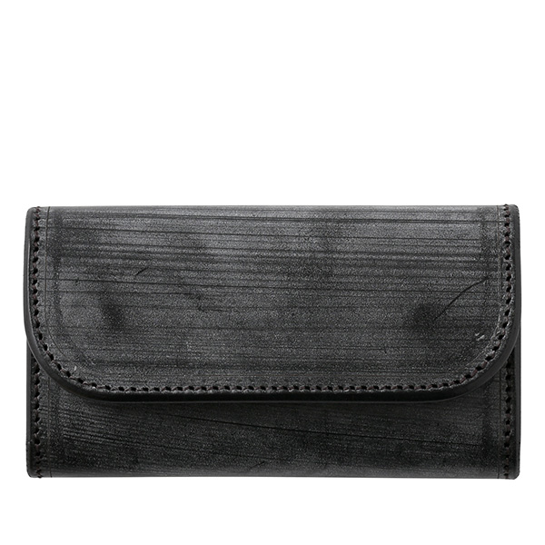 ファイブウッズ(FIVE WOODS) CASK(キャスク) ブライドルレザー キーケース ブラック