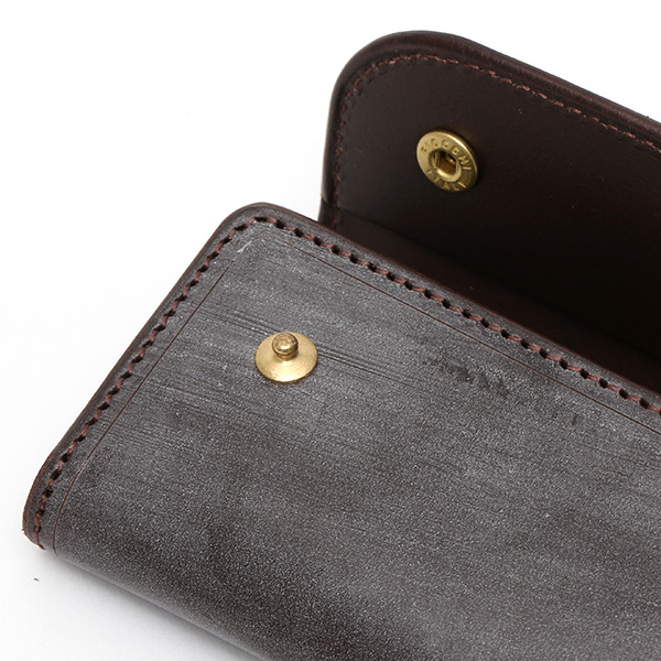  キーケース メンズ 本革 ブライドルレザー ブランド ダークブラウン ブラウン 茶 茶色 日本製 オシャレ 高級 鍵 ケース 入れ物 プレゼント オールレザー ファイブウッズ(FIVE WOODS) CASK(キャスク) #38063