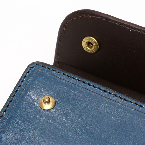  キーケース メンズ 本革 ブライドルレザー ブランド ブルー ネイビー 青色 日本製 オシャレ 高級 鍵 ケース 入れ物 プレゼント オールレザー ファイブウッズ(FIVE WOODS) CASK(キャスク) #38063