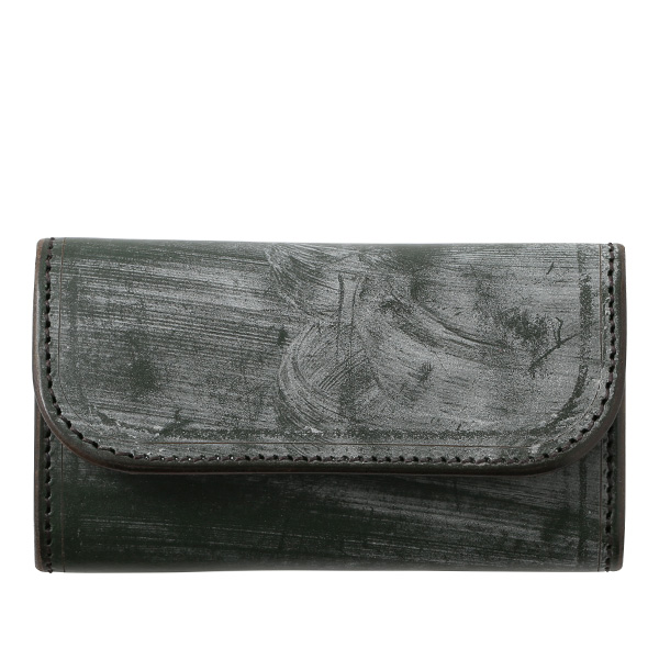 ファイブウッズ(FIVE WOODS) CASK(キャスク) ブライドルレザー キーケース モスグリーン