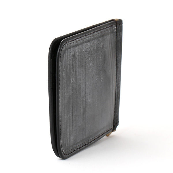  マネークリップ メンズ 本革 ブライドルレザー ブランド ブラック 黒 黒色 カード収納可 お札挟み オールレザー オシャレ 高級 プレゼント ファイブウッズ(FIVE WOODS) CASK(キャスク) #38064