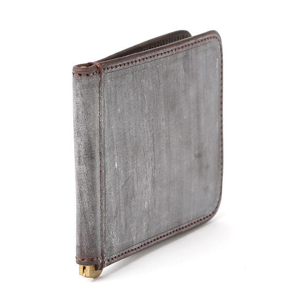  マネークリップ メンズ 本革 ブライドルレザー ブランド ダークブラウン ブラウン 茶 茶色 カード収納可 お札挟み オールレザー オシャレ 高級 プレゼント ファイブウッズ(FIVE WOODS) CASK(キャスク) #38064