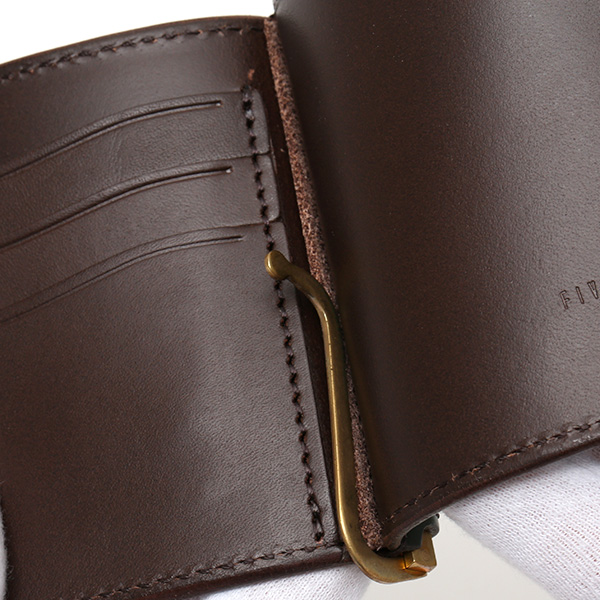  マネークリップ メンズ 本革 ブライドルレザー ブランド グリーン 緑色 カード収納可 お札挟み オールレザー オシャレ 高級 プレゼント ファイブウッズ(FIVE WOODS) CASK(キャスク) #38064