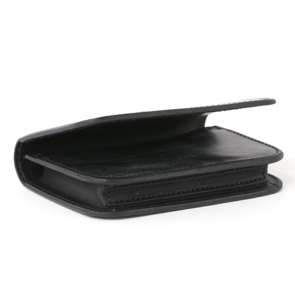  名刺入れ メンズ 本革 ブライドルレザー ブランド ブラック 黒 黒色 カードケース オールレザー オシャレ 高級 プレゼント ファイブウッズ(FIVE WOODS) CASK(キャスク) #38065