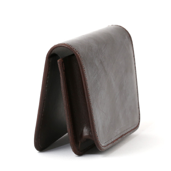  名刺入れ メンズ 本革 ブライドルレザー ブランド ダークブラウン ブラウン 茶 茶色 カードケース オールレザー オシャレ 高級 プレゼント ファイブウッズ(FIVE WOODS) CASK(キャスク) #38065