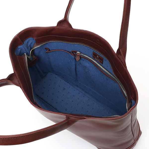  トートバッグ メンズ 本革 日本製 レッド ワイン 赤色 無地 ビジネスバッグ 鞄 カバン 高級 シンプル 大容量 大きめ オシャレ 通勤 通学 ファイブウッズ(FIVE WOODS) PLATEAU(プラトウ) #39186